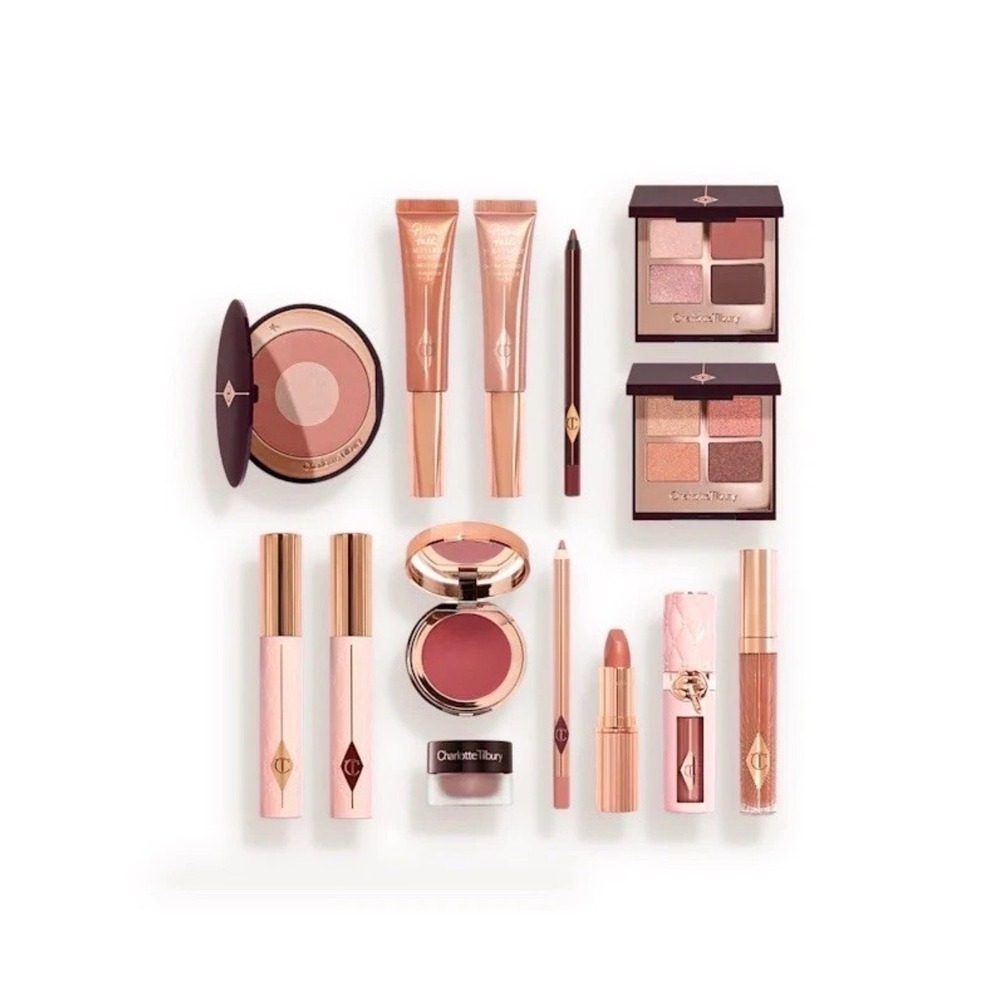Charlotte Tilbury Pillow Talk Dreams Come True 14-Pc Full Size Makeup Vault READ - Picture 2 of 7